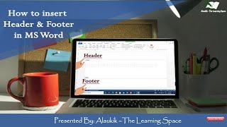 How to Insert and Modify Headers and Footers in Microsoft Word [upl. by Huston]