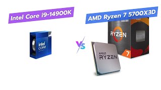 🆚 Intel i914900K vs AMD Ryzen 7 5700X3D Which is Better ⚔️ [upl. by Virgin724]