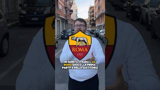 IL PRIMO STADIO DELL’AS ROMA🤯 calcio shorts [upl. by Cod]