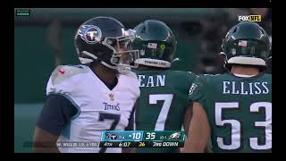 Nakobe Dean vs Tennessee Titans I Week 13 Highlight Reel I ALL SNAPS [upl. by Alleahcim]