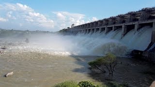 Nepal Border Dam Tanakpur Road view [upl. by Eddi]