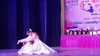 Tera Chehra Jab Nazar Aaye Kathak dance performance [upl. by Hsevahb]