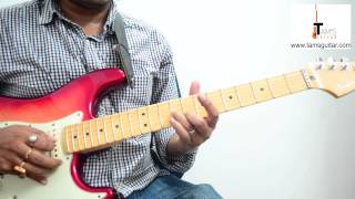 Hello Lionel Richie guitar solo lesson part1 of 2 wwwtamsguitarcom [upl. by Ylicec304]