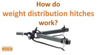 How do weight distribution hitches work on trailers [upl. by Llevart]