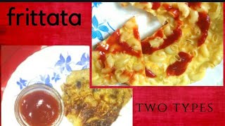 Frittata recipe  frittata without oven  how to make easy frittata  breakfast recipe [upl. by Dera]