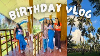 Kurmadera Beach Resort  Andaman  Port Blair  Best Sunset View Point  Birthday Vlog🎂 vlog [upl. by Artiek]