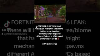 Fortnite Chapter 6 possible leak fortnite chapter6 [upl. by Eileek]