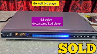 GOWELL DVD PLAYER sold out gentlemandvdplayer dvd cdplayer [upl. by Abbe943]