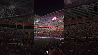 THE LIGHT SHOW AT RAMS PARK PreMatch Galatasaray v Tottenham [upl. by Switzer]