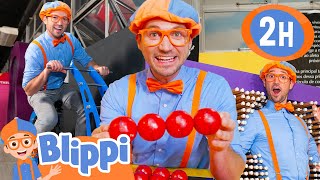 Visit the Science Museum of Imagination with Blippi  STEM videos  Educational Videos for Kids [upl. by Bran179]