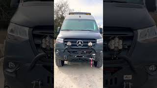 Mercedes Sprinter Cargo Van TRANSFORMATION✨ beforeafter vanlife 4x4 nomad [upl. by Nylirrej912]