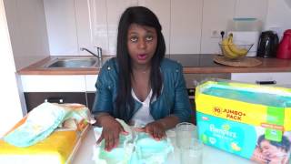 The battle of Nappies  Pampers vs Aldi Vlog 10 [upl. by Flin31]