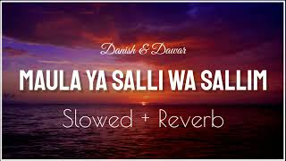 Maula Ya Salli Wa Sallim Slowed  Reverb  Danish amp Dawar  Ramadan 2022 Special  Naat And Hamd [upl. by Downall]