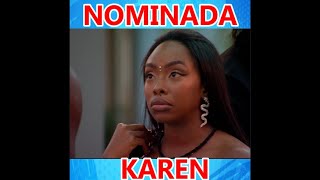 KAREN SEVILLANO NOMINADA EN LA CASA DE LOS FAMOSOS COLOMBIA [upl. by Mcgraw]