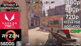 Counter Strike 2  Ryzen 5 5600G Vega 7 amp 16GB RAM [upl. by Wollis]