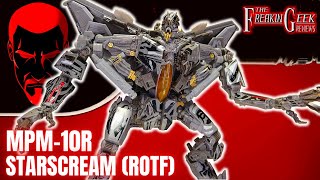 MPM10R Masterpiece Movie STARSCREAM RotF EmGos Transformers Reviews N Stuff [upl. by Ladnor847]