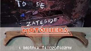 Zmiana biegów przez podłogę w Fiacie 125p i błotniki z OBRSO  polski Polski Fiat 4  MotoBieda [upl. by Devonne553]