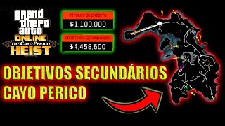 COMO FAZER APURAÇÃO DOS OBJETIVOS SECUNDÁRIOS EM CAYO PERICO  GTA 5 ONLINE 2023 RÁPIDO E FACIL [upl. by Robbins]