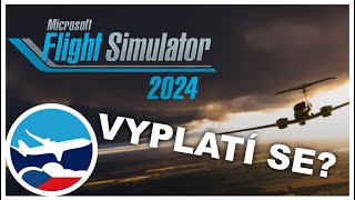 MSFS2024 ČESKY  Jak je na tom nový Microsoft flight simulator 2024 [upl. by Hallvard36]