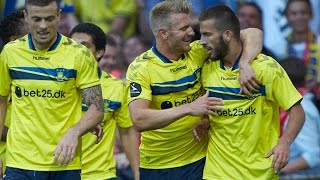 Highlights og jubelbrøl Brøndby IF  Liverpool 21  brondbycom [upl. by Ycam]