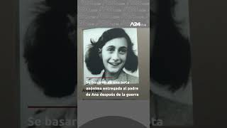 Identificaron quién fue el que entregó a Ana Frank y su familia a los alemanes [upl. by Erait934]