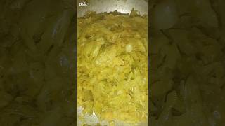 Cabbage recipe Bandha kabi bhajashortsvideo cooking video rubaiya laskari6i [upl. by Whittaker96]