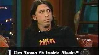 Kilborns 5 Questions 20010216 Dave Grohl [upl. by Bogart]