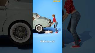 The power Mom Lifts Car Off Son😱 shorts part 145 [upl. by Nodrog]