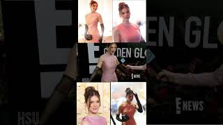 HAILEE STEINFELD and her fashion at Golden Globes Awards 2024 [upl. by Hamrnand]