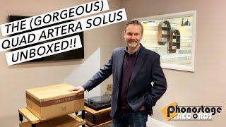 The Gorgeous Quad Artera Solus Amplifier UNBOXED [upl. by Pearce]