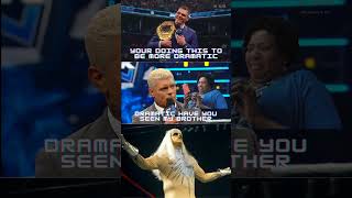 gunther tells codyrhodes hes dramatic does he even know his family wwe wwesmackdown [upl. by Yeroc]