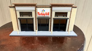 O Scale Turkey Hill Gas Station Assembly [upl. by Subir]