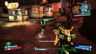 Borderlands 2  Claptrap Beatbox Time [upl. by Lrat]