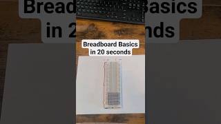 engineering breadboard solderless electronics circuit LED jumper diyrobot robotforbeginners [upl. by Manolo]