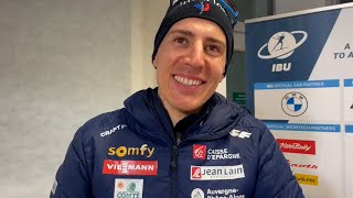 La France championne du monde de biathlon relais mixte simple  🇫🇷 [upl. by Anerec]