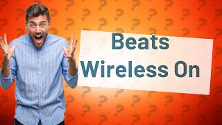 How to turn on Beats wireless earbuds [upl. by Einnod]