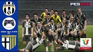 PES 2013  Master League  ITALIAN CUP FINAL  Juventus VS Parma  Super Star  PS3 No Commentary [upl. by Nnylacissej]