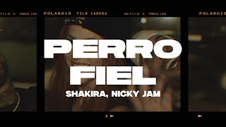 Shakira Nicky Jam  Perro Fiel LetraLyrics [upl. by Atsira]