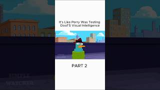 Doofenshmirtzs Visual Intelligence PART 2 phineasandferb cartoon shorts [upl. by Yraccaz987]