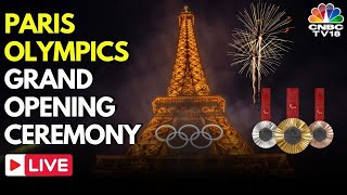 Paris Olympics 2024 Opening Ceremony LIVE Stunning VIEWS Of Olympics Opening Ceremony  N18G [upl. by Natica]