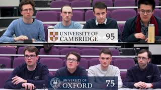 2019 British Student Quiz Championships Final  Cambridge A vs Oxford A [upl. by Edmonda361]