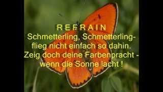 quotSCHMETTERLINGquot  KreativSONG mit Gedicht [upl. by Ursi780]