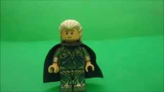 Custom Lego Lord of the Rings  Glorfindel Minifigure [upl. by Sigismund755]