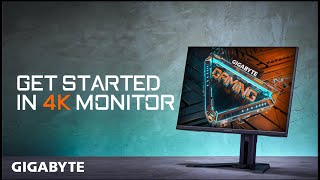 GIGABYTE 4K Monitors M32UM28U  Official Trailer [upl. by Onaivatco]