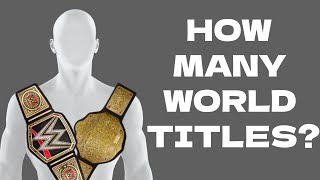 How Many WWE Titles Has Vacant Won [upl. by Candy]