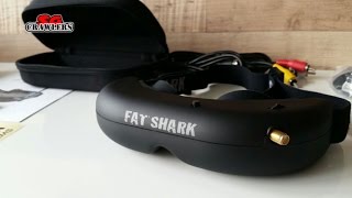 Unboxing FatShark Attitude V2 FPV Headset System wTrinity Head Tracker and CMOS Camera [upl. by Adriell]