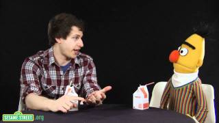 Sesame Street Conversations with Bert Andy Samberg Part 2 [upl. by Conyers]