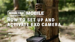 How to Activate Install Batteries and Install SD Card in the Moultrie Mobile EXO [upl. by Minne155]