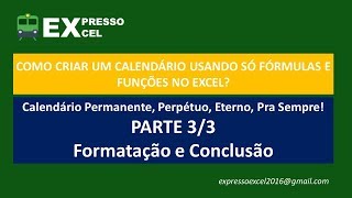 Calendário Perpétuo Parte 33 [upl. by Tshombe]