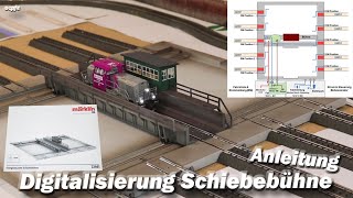 Märklin Schiebebühne  Digitalisierung  Steuerung amp Rückmeldung [upl. by Santana]